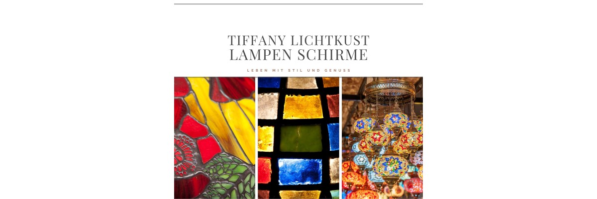 Lumilamp Tiffany Lampen