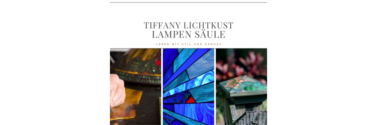 Lumilamp Tiffany Lampen