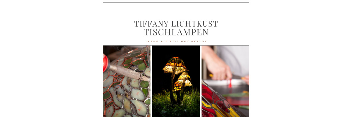 Lumilamp Tiffany Tischlampen