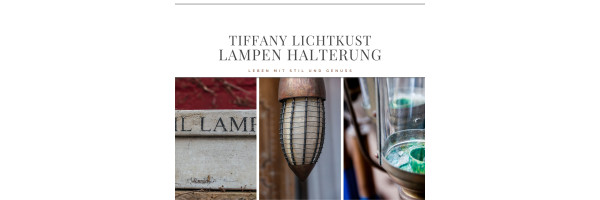 Lumilamp Tiffany Lampen Halterung