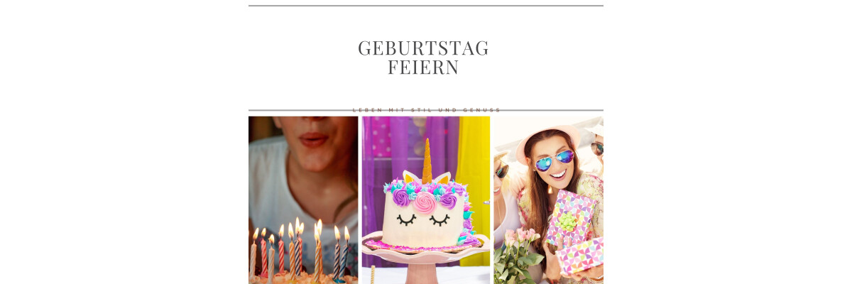 
    /* Hauptüberschrift - Festliches...