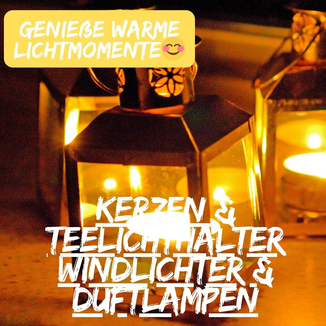 Kerzenhalter-Kerzenständer-Teelicht-Windlicht-Laternen