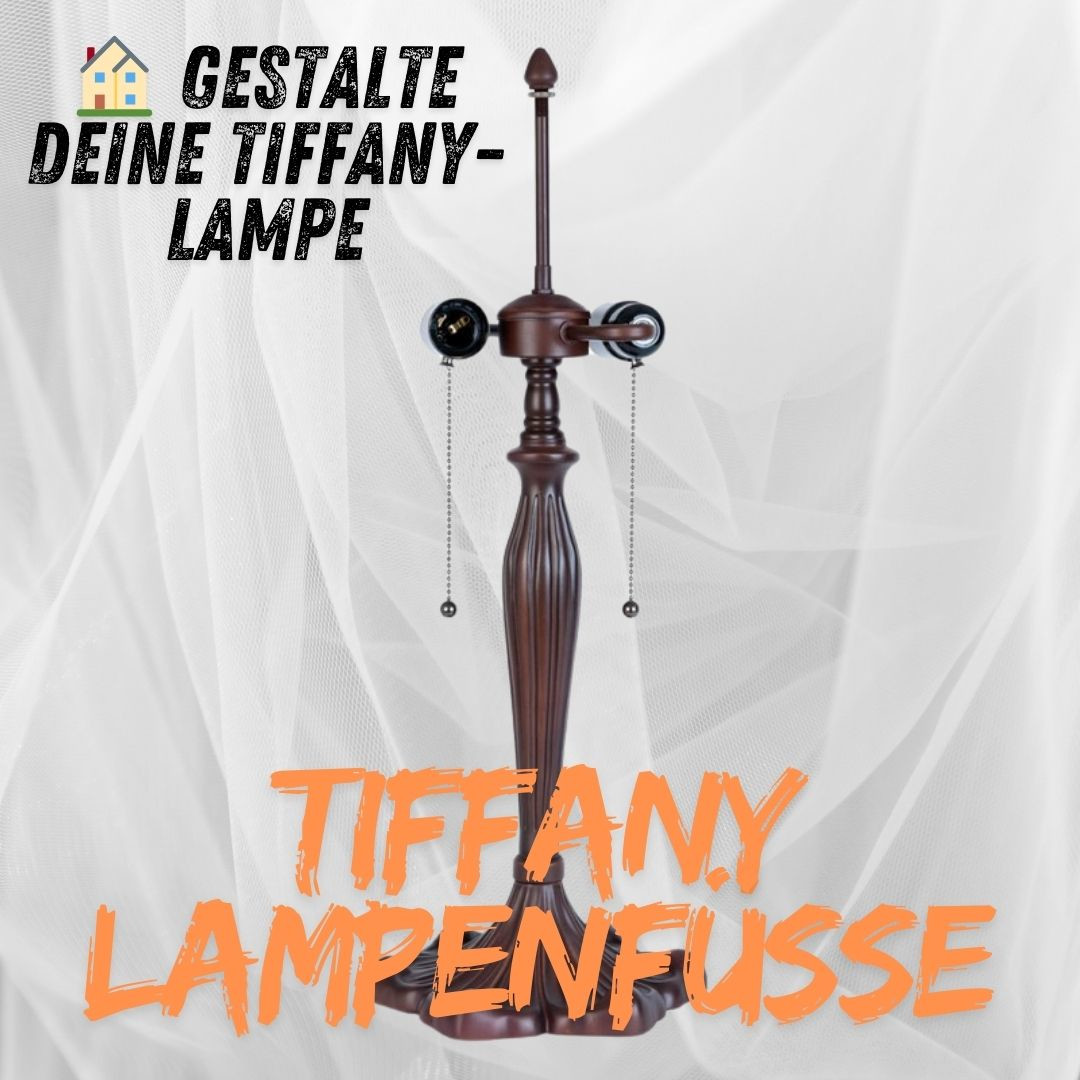Tiffany-Lampen-Fuss-Lumilamp