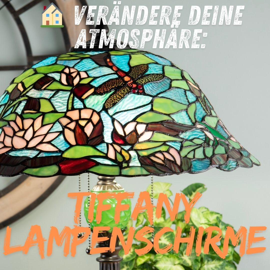 Tiffany-Lampenschirme-Bleiglaskunst