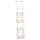 Clayre & Eef - WC-Rollenhalter Toilettenpapierhalter Regal Weiß - ca. 17 x 17 x 97 cm