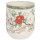 Clayre & Eef 6CEMU0002 Becher Tasse ohne Henkel Blumen ca. Ø 6,5 x 8 cm