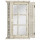 Clayre & Eef 42S136 Spiegel Fenster mit Klappläden Weiß ca. 46 x 7 x 71 cm