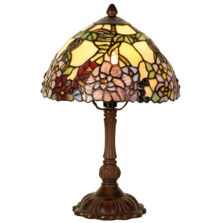 Tiffany Stehlampe Tischlampe ca. Ø 22*32 cm E14/max 1*40W Lumilamp  5LL-1103