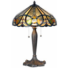 LumiLamp - Tiffany Stehlampe Tischlampe ca. 61 x E27 Max....