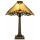 Tiffany Stehlampe Tischlampe ca. 49 x Ø 50 cm E14 Max. 40W Clayre & Eef 5LL-5313