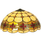 LumiLamp - Tiffany Lampe Lampenschirm Glasschirm ca. 24 x...
