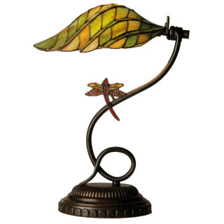 LumiLamp - Tiffany Stehlampe Tischlampe ca. 45 x 1 x E14 Max. 60W 5LL-5507 -  ca. 34 cm