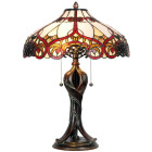 LumiLamp - Tiffany Stehlampe Tischlampe ca. 56 x 2 x E27...