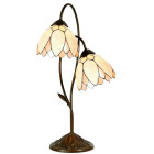 LumiLamp - Tiffany Stehlampe Tischlampe ca. 1 x E14 Max....