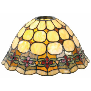 Tiffany Lampe Lampenschirm Glasschirm ca. Ø 27 cm KH 6 cm Clayre & Eef 5LL-8828