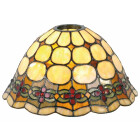 LumiLamp - Tiffany Lampe Lampenschirm Glasschirm ca. KH 6...