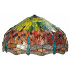 LumiLamp - Tiffany Lampe Lampenschirm Glasschirm ca....