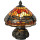 Tiffany Stehlampe Tischlampe ca. 21 x Ø 22 cm E14 Clayre & Eef 5LL-9295