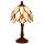 LumiLamp - Tiffany Stehlampe Tischlampe ca. 34 x 1 x E14 Max. 40W 5LL-963 -  ca. 18 cm