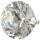Clayre & Eef - Türknopf Möbelknopf transparent ca. -  ca. 4 cm