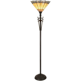 Tiffany Bodenlampe Stehlampe Glaslampe ca. Ø 45 x 182 cm 1 x E27 Max. 60W Lumilamp 5LL-5763