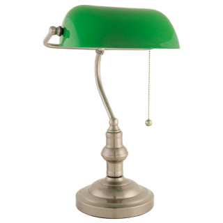 Tiffany Bürolampe Schreibtischlampel grün 27 x 40 cm E27 Max. 60W Clayre & Eef 5LL-5100