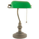 Tiffany Bürolampe Schreibtischlampe grün 27 x...