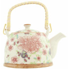 Clayre & Eef - Teekanne Kanne Blumen 6CETE0028 -  ca....
