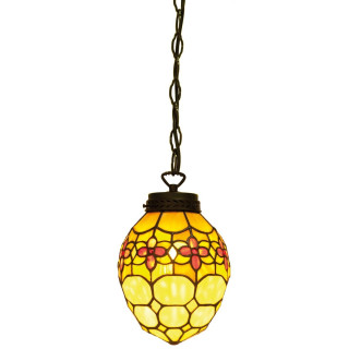 Tiffany Hängelampe Deckenlampe Glaslampe  24 x 155 cm Clayre & Eef 5LL-5772 E14/max 1*40W