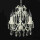 LumiLamp - Kronleuchter Lüster Hängelampe Deckenlampe Lampe 53 x 5LL-CR93 -  ca. 51 cm