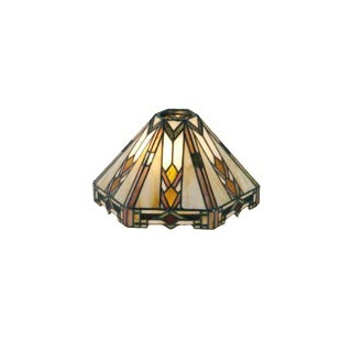 Tiffany Lampe Lampenschirm Glasschirm  26 x 22 x 15 cm Clayre & Eef 5LL-9113
