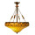 Clayre & Eef - Tiffany Hängelampe Deckenlampe Glaslampe 5LL-5767 -  ca. 58 x 77 cm