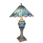 LumiLamp - Tiffany Stehlampe Tischlampe 5LL-5829 - 40 cm