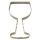 Ausstechform Plätzchen-Ausstecher Weinglas Trinkglas Glas Frankenglas Schoppen 7,5 cm Städter ST162136