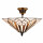 LumiLamp - Tiffany Hängelampe Deckenlampe 5LL-5896 -  ca. 40 x 28 cm