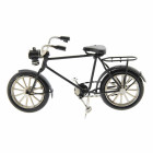 Modell Fahrrad Herrenrad schwarz 16 x 5 x 9 cm Clayre & Eef FI0009