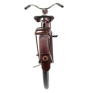 Modell Fahrrad Herrenrad rötlich 29 x 10 x 16 cm Clayre & Eef FI0011