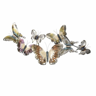 Wanddeko Schmetterlinge 116 x 62 x 6 cm Clayre & Eef 5Y0531