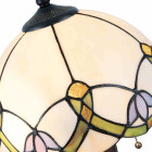 Tischlampe Aimi im Tiffany-Stil Ø 30 x 50 cm Lumilamp 5LL-5918  E27/max 2*40W