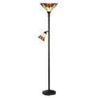 LumiLamp - Stehlampe Mei im Tiffany-Stil E27/max 1 100W...