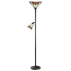 LumiLamp - Stehlampe Mei im Tiffany-Stil E27/max 1 100W...