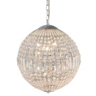 LumiLamp - Kronleuchter Miu silberfarben 5LL-CR124 -  ca....