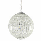 LumiLamp - Kronleuchter Miu silberfarben 5LL-CR124 -  ca....