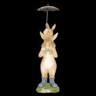 Clayre & Eef - Hase Osterhase unter Regenschirm mit...