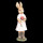6TE0271 Große Osterhäsin Hase Osterhase mit Rose in den Händen 19*18*60 cm Clayre & Eef