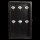 6H1570Z Nostalgie Schlüsselkasten Holz schwarz 24*7*38 cm Clayre & Eef