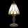 5LL-5995 Tiffany Bleiglaslampe Tischlampe Tischleuchte Ø 14*31 cm Lumilamp / Clayre & Eef