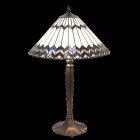 5LL-5985 Tiffany Bleiglaslampe Tischlampe Tischleuchte...
