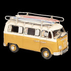6Y3435 VW Modellauto Bus Camper Hippyzeit mit...
