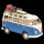 6Y3433 Modellbus VW Bus Camper 26*12*17 cm Clayre & Eef